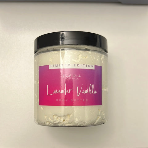 Lavender Vanilla Body Butter - 8oz