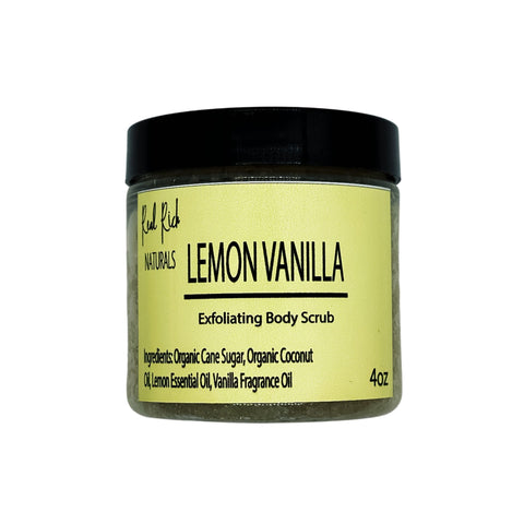 Lemon Vanilla Body Scrub